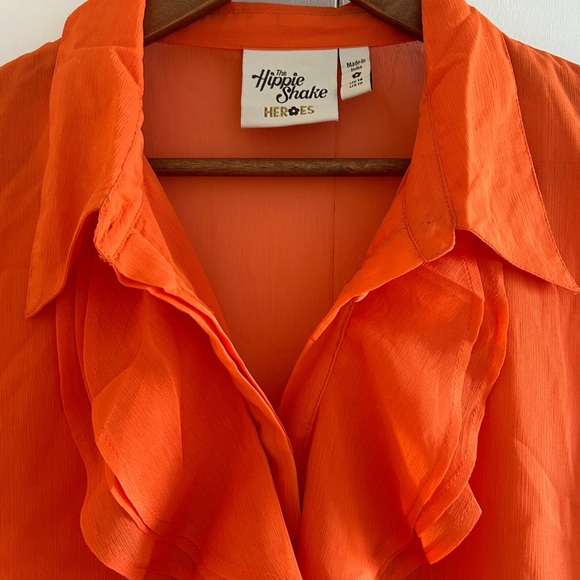 The Hippie Shake Ruffled Blouse - Picture 2 of 2